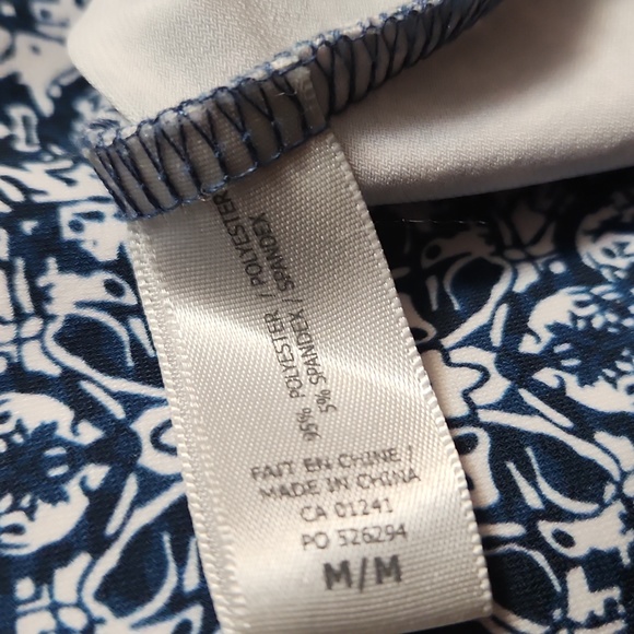 Blue pattern dress - Picture 5 of 5